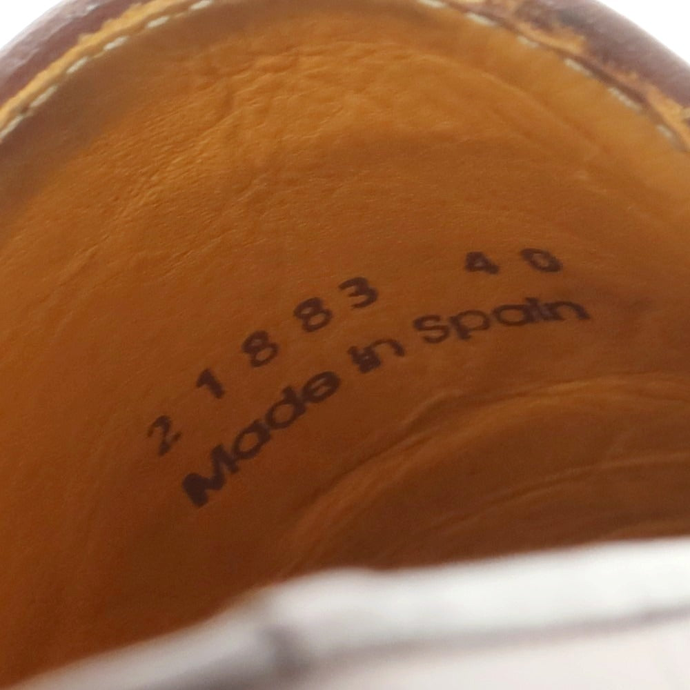 【中古】マグナーニ MAGNANNI タッセルローファー ブラウン【 40 】【 状態ランクB 】【 メンズ 】