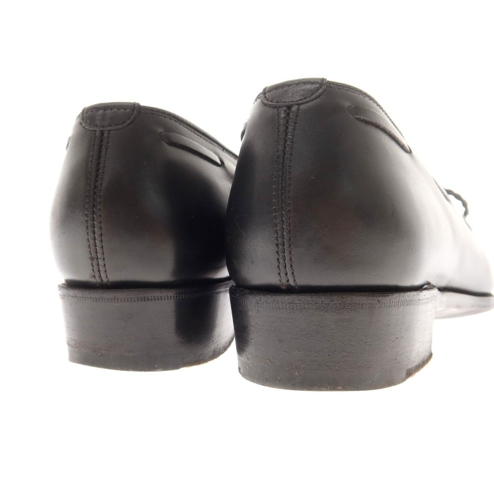 【中古】アンソニー クレバリー ANTHONY CLEVERLEY リボンローファー ブラック【 7 1/2E 】【 状態ランクB 】【 メンズ 】