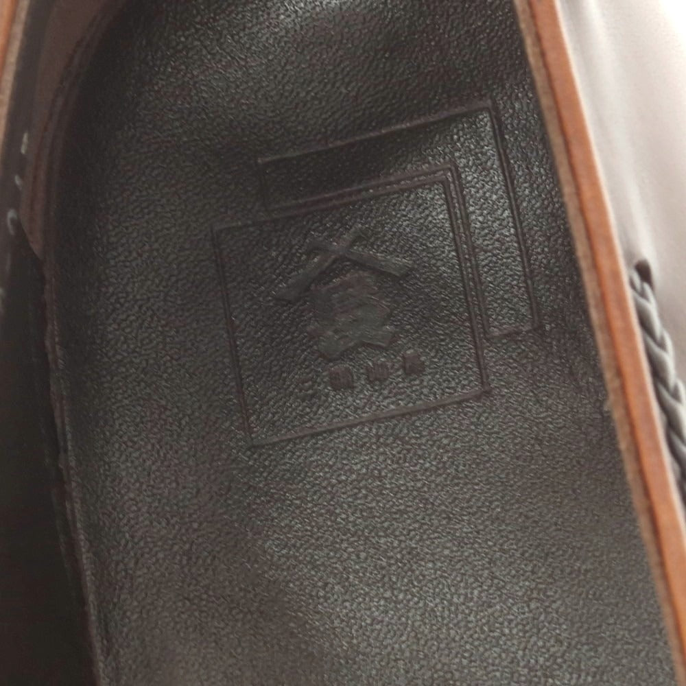 【中古】サンヨウ ヤマチョウ 三陽山長 タッセルローファー ブラウン【 8 】【 状態ランクA 】【 メンズ 】