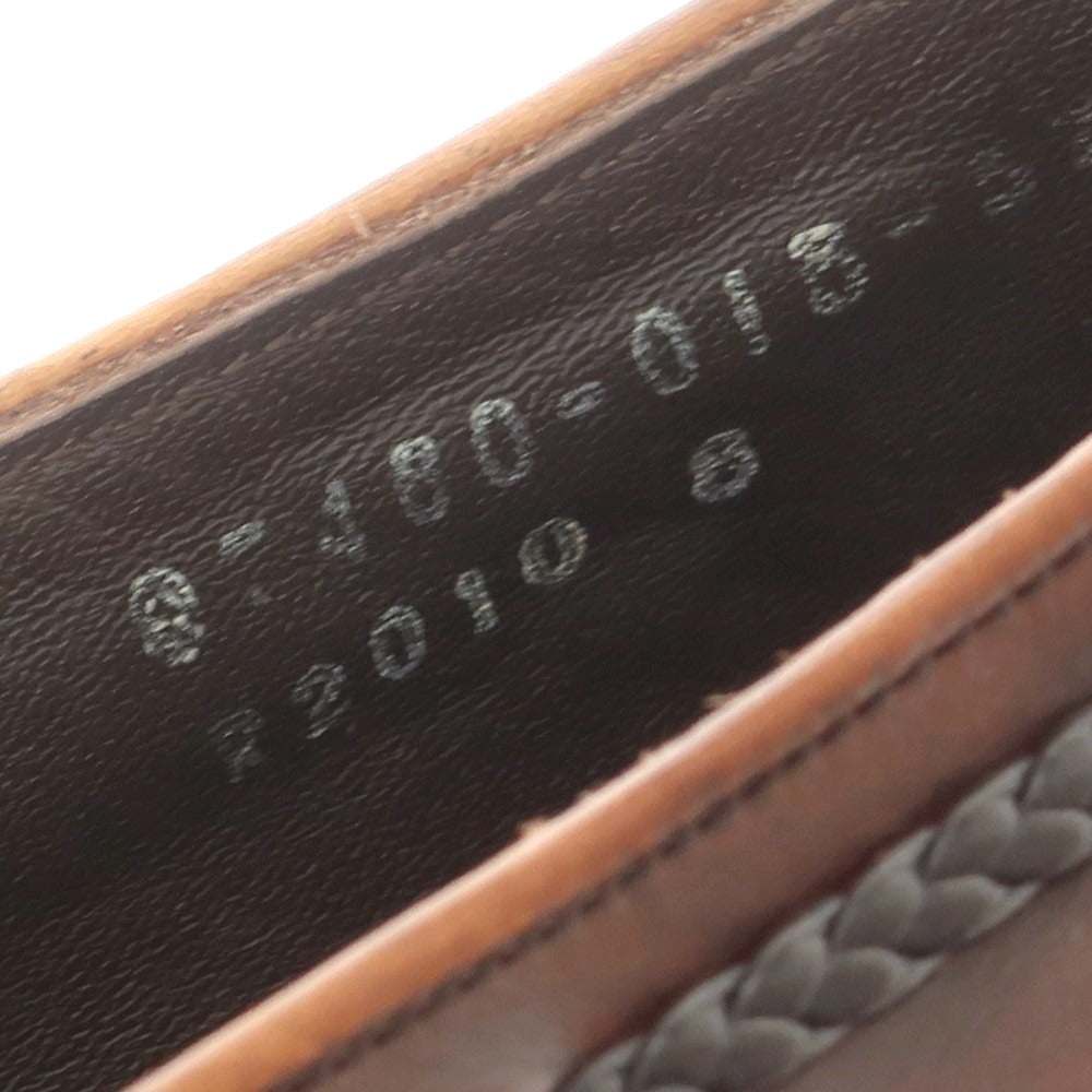 【中古】サンヨウ ヤマチョウ 三陽山長 タッセルローファー ブラウン【 8 】【 状態ランクA 】【 メンズ 】