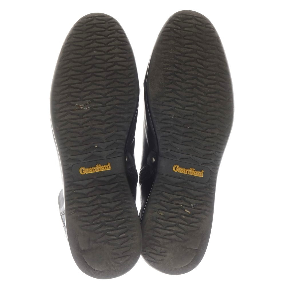 【中古】アルベルトガルディアーニ Alberto Guardiani レザー サイドジップブーツ ブラック【 41 】【 状態ランクB 】【 メンズ 】