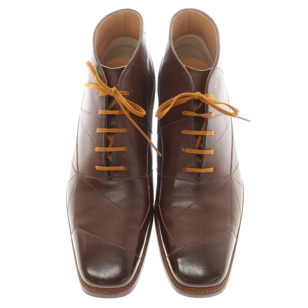 【中古】スコッチグレイン SCOTCH GRAIN SUMIDA spider スパイダー レースアップブーツ ブラウン【 25EE 】【 状態ランクB 】【 メンズ 】