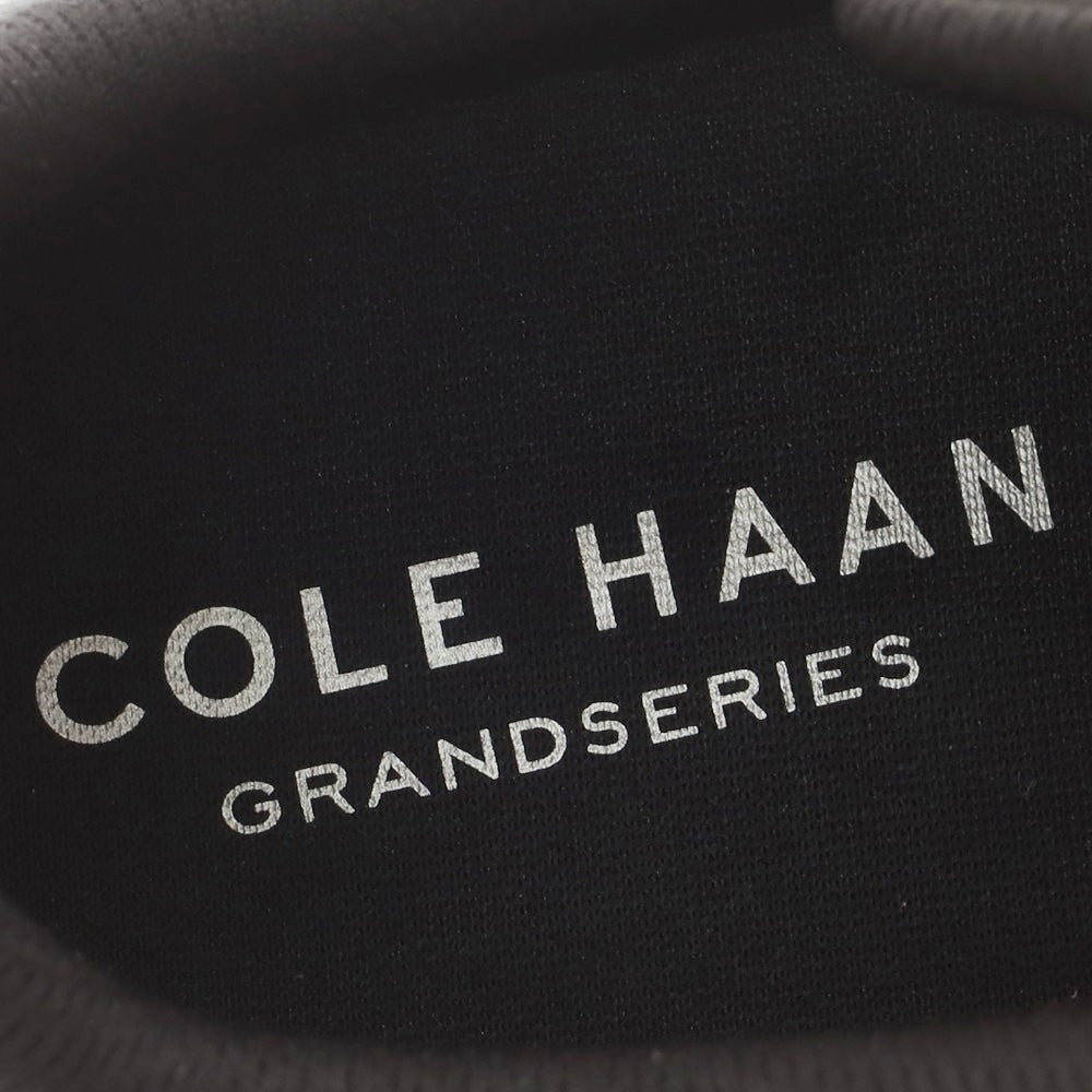 【中古】コールハーン COLE HAAN レザー スニーカー ブラックxグレー【 9M 】【 状態ランクA 】【 メンズ 】