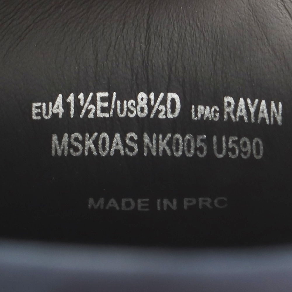 【中古】バリー BALLY ヌバックレザー コインローファースニーカー ネイビー【 41 1/2 】【 状態ランクA 】【 メンズ 】