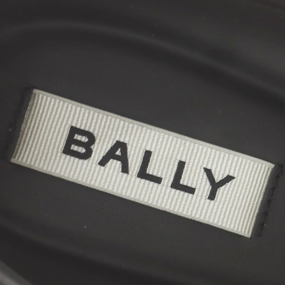 【中古】バリー BALLY シュリンクレザー スニーカー ブラック【 41 】【 状態ランクB 】【 メンズ 】