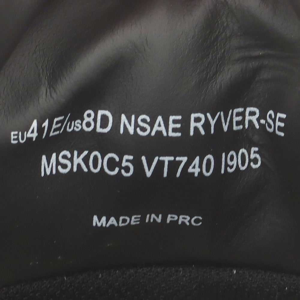 【中古】バリー BALLY シュリンクレザー スニーカー ブラック【 41 】【 状態ランクB 】【 メンズ 】