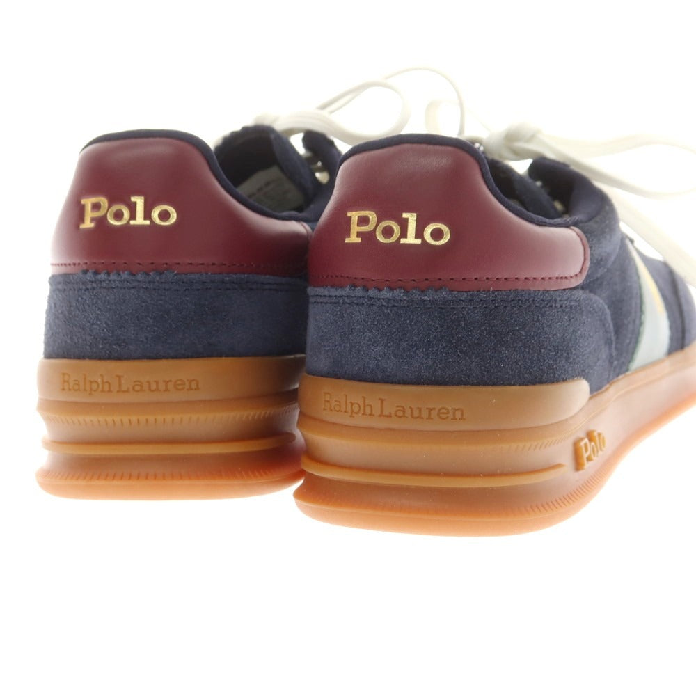 【中古】ポロ ラルフローレン Polo Ralph Lauren スエード スニーカー ネイビー【 US9 】【 状態ランクA 】【 メンズ 】