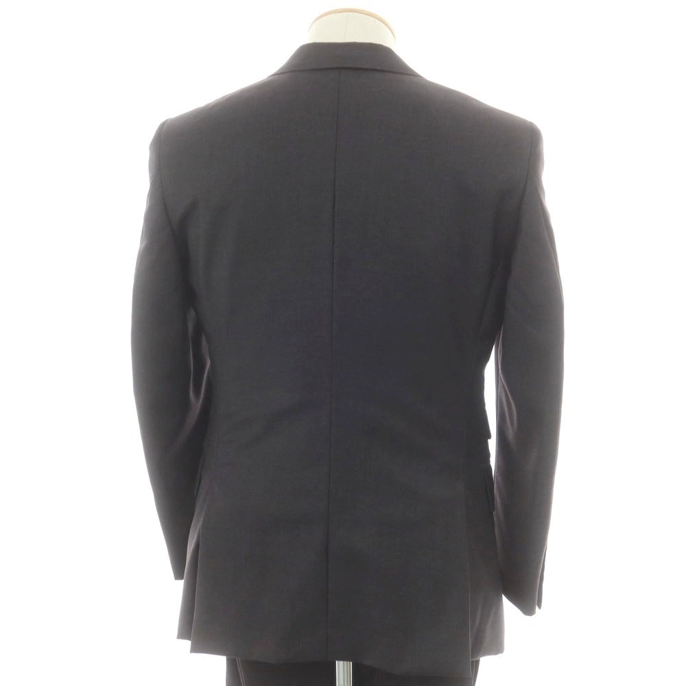 【中古】タカハシヨウフクテン 高橋洋服店 ウール スリーピース 2つボタンスーツ チャコールグレー【 表記なし(S位) 】【 状態ランクB 】【 メンズ 】