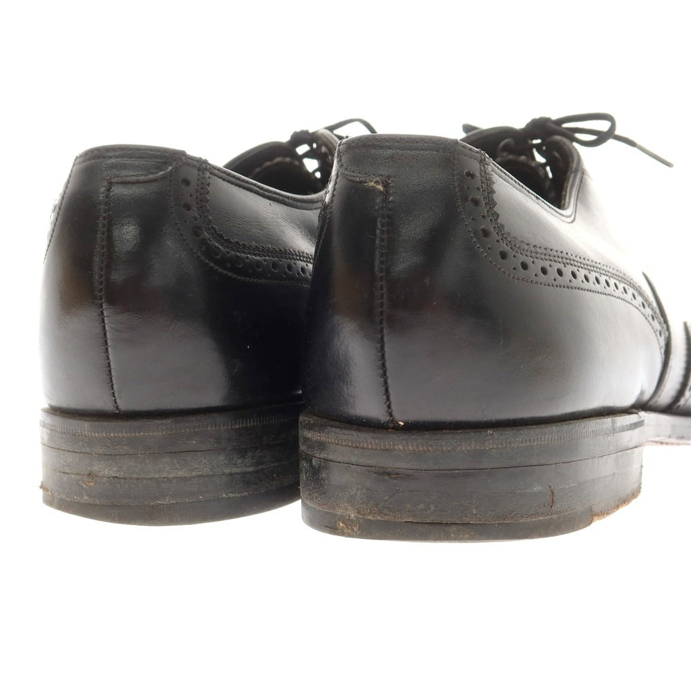 【中古】フローシャイム FLORSHEIM Royal Imperial ウイングチップ ドレスシューズ ブラック【 10D 】【 状態ランクC 】【 メンズ 】