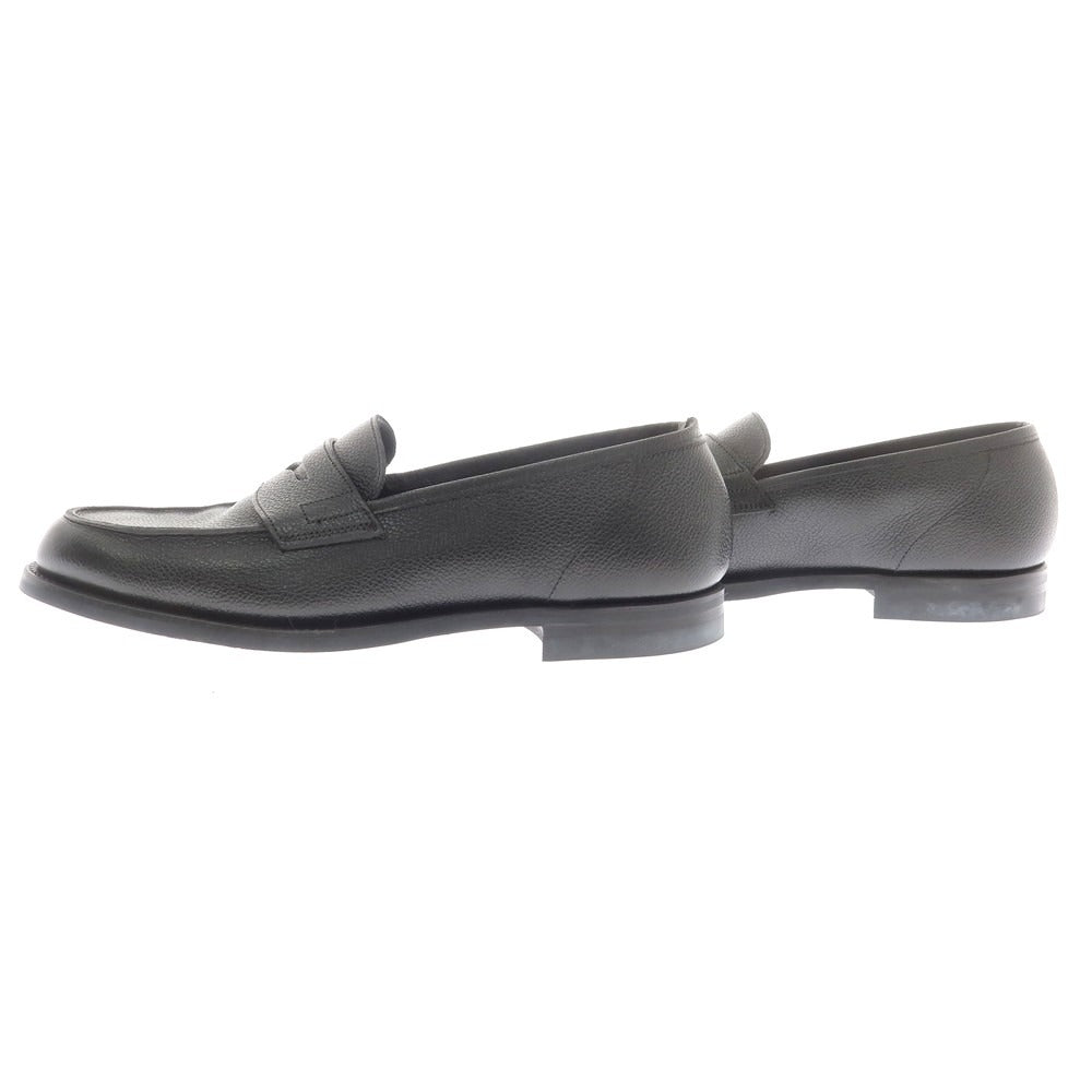 【中古】クロケットアンドジョーンズ CROCKETT&JONES RICHMOND2 コインローファー ブラック【 7E 】【 状態ランクB 】【 メンズ 】