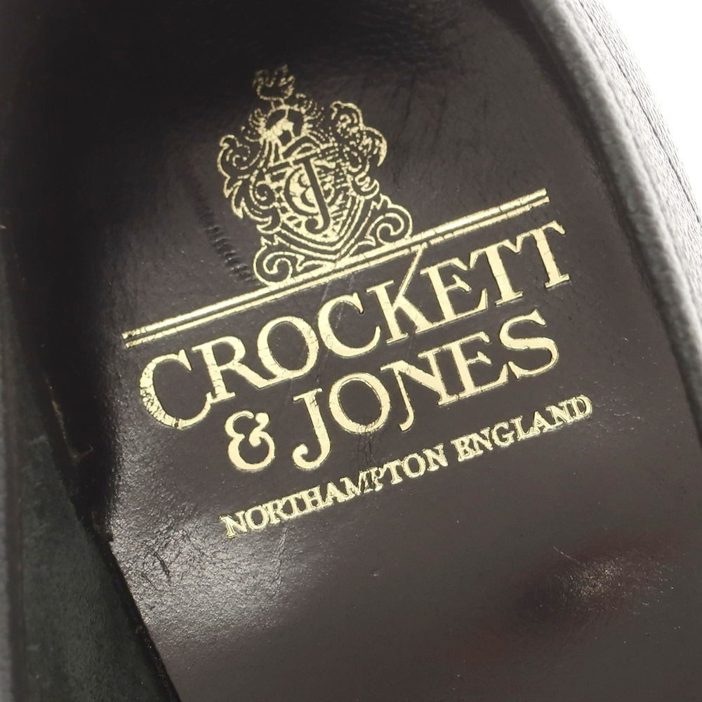 【中古】クロケットアンドジョーンズ CROCKETT&JONES RICHMOND2 コインローファー ブラック【 7E 】【 状態ランクB 】【 メンズ 】