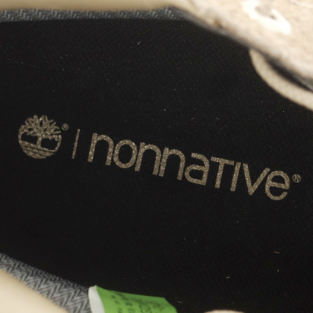 【中古】【未使用】ノンネイティブ nonnative × Timberland MID LC WATERPROOF CHUKKA スエード チャッカブーツ サンド【 26 】【 状態ランクS 】【 メンズ 】