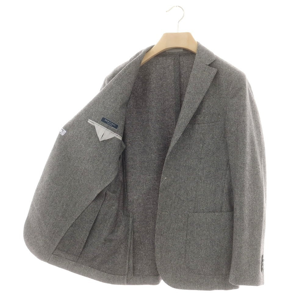 【中古】センチネル SENTINEL ウール テーラードジャケット グレー系【 48 】【 状態ランクB 】【 メンズ 】