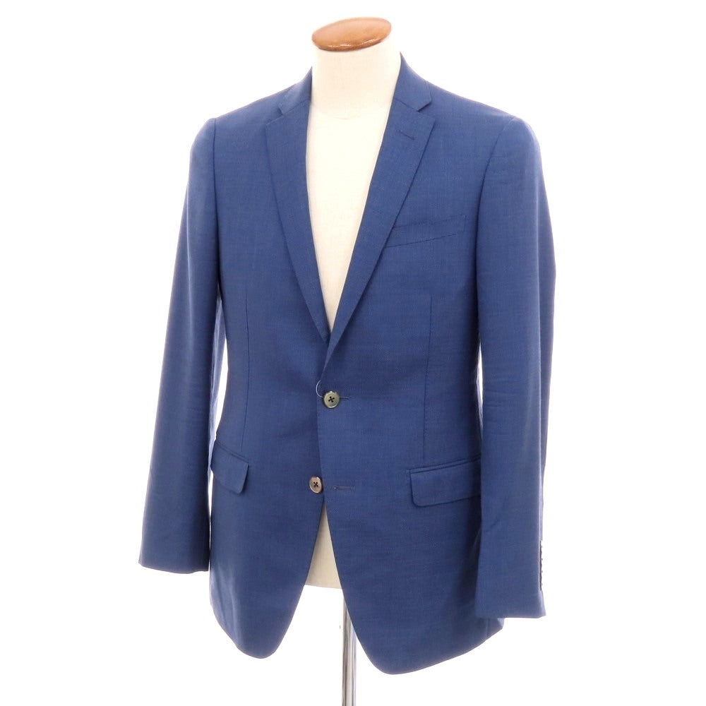【中古】トロージャン TROJAN ウール 2B テーラードジャケット スモークブルー【 S48 】【 状態ランクB 】【 メンズ 】