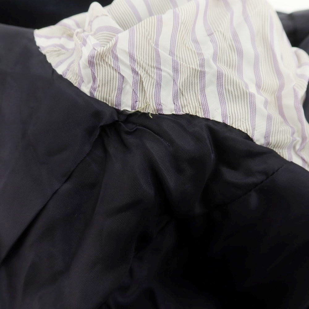 【中古】ソブリン SOVEREIGN ベロアコットン カジュアルジャケット ダークネイビー【 46 】【 状態ランクC 】【 メンズ 】