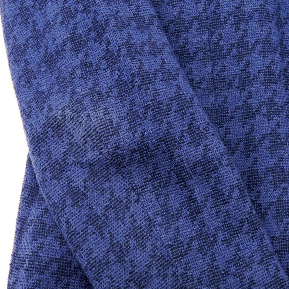 【中古】エルビーエム1911 L.B.M.1911 コットンナイロン ジャージー ハウンドトゥース 2B カジュアルジャケット ブルーxネイビー【 46 】【 状態ランクC 】【 メンズ 】