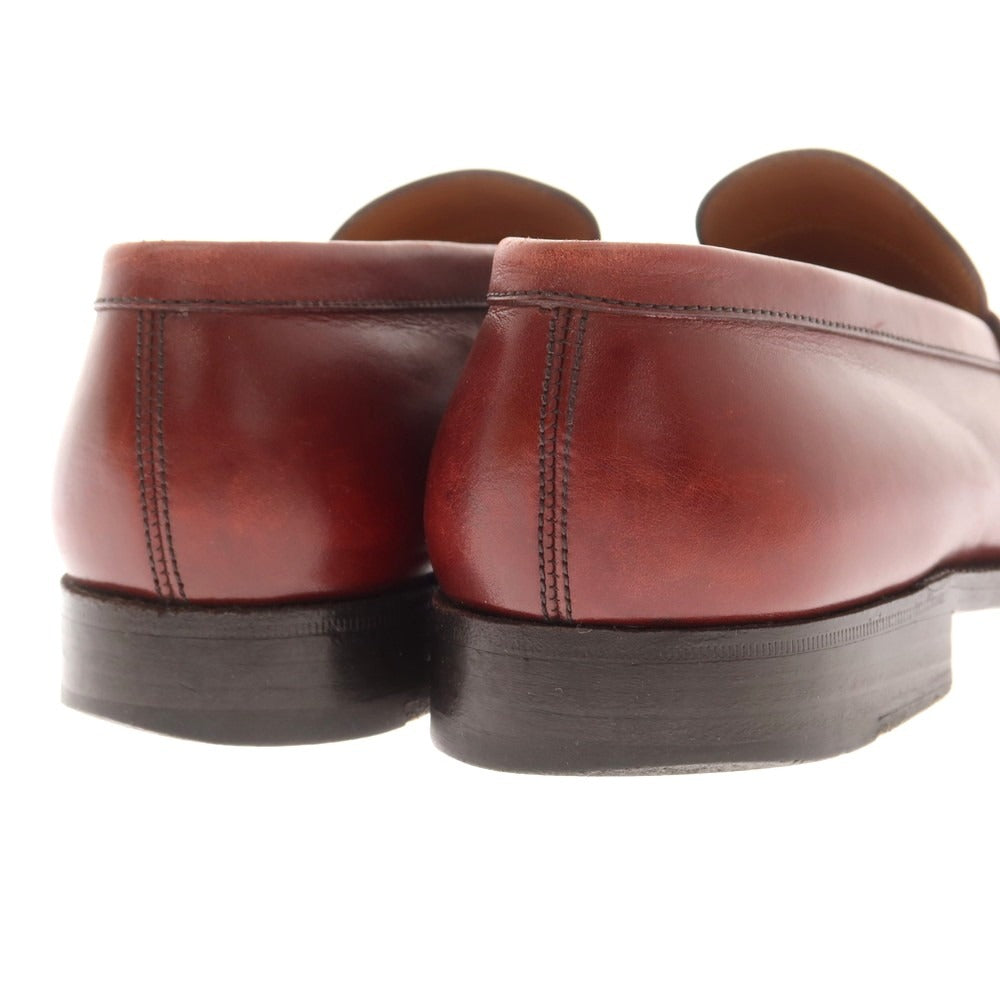 【中古】ジェイエムウエストン J.M WESTON 180 シグネチャーローファー バーガンディ【 6 E 】【 状態ランクC 】【 メンズ 】