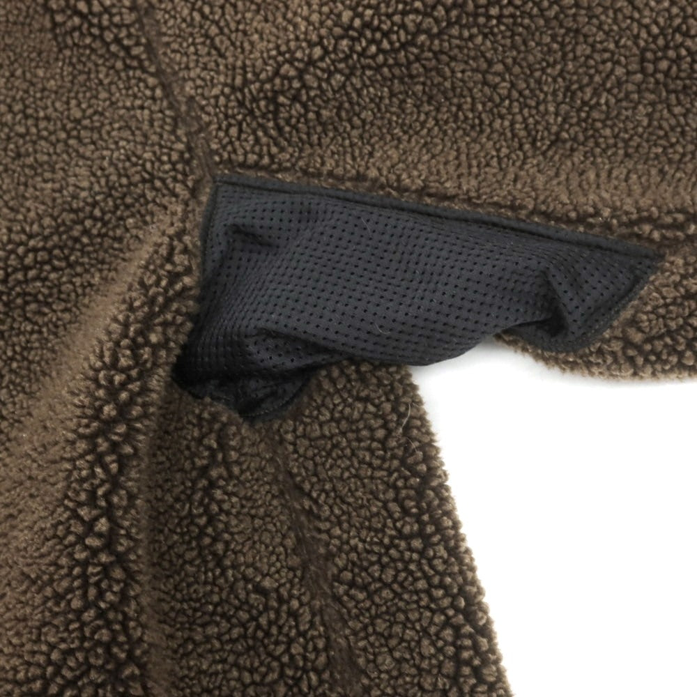 【中古】タクタク tac:tac マフラー付き 切り替え ボアジャケット ブルゾン ブラウンxブラック【 表記なし(L位) 】【 状態ランクB 】【 メンズ 】