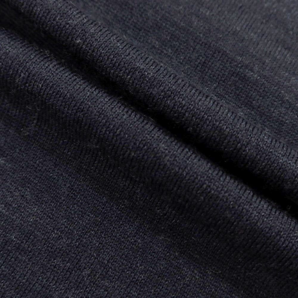 【中古】ジョンスメドレー JOHN SMEDLEY ハイゲージ ウール タートルネック プルオーバーニット グレーネイビー【 S 】【 状態ランクB 】【 メンズ 】