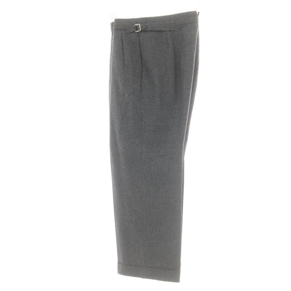 【中古】ボストンテーラー BOSTON TAILOR ウール スリーピース ダブルスーツ メランジグレー【 表記なし(S位) 】【 状態ランクB 】【 メンズ 】