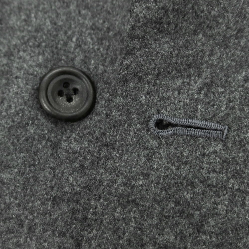 【中古】ボストンテーラー BOSTON TAILOR ウール スリーピース ダブルスーツ メランジグレー【 表記なし(S位) 】【 状態ランクB 】【 メンズ 】