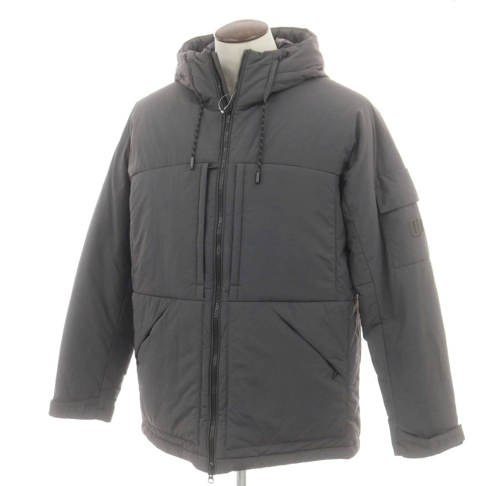 【中古】デュノ DUNO ナイロン フーデッド 中綿ブルゾン グレー【 50 】【 状態ランクB 】【 メンズ 】