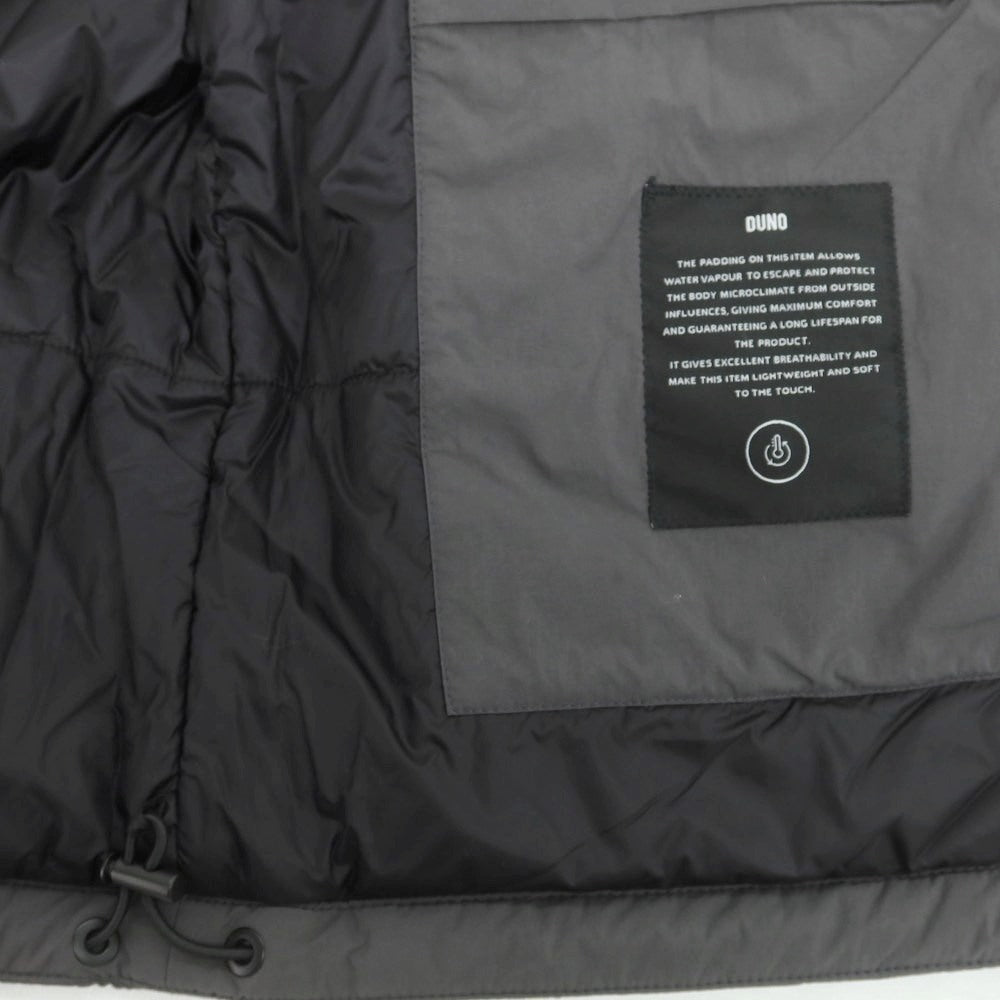 【中古】デュノ DUNO ナイロン フーデッド 中綿ブルゾン グレー【 50 】【 状態ランクB 】【 メンズ 】