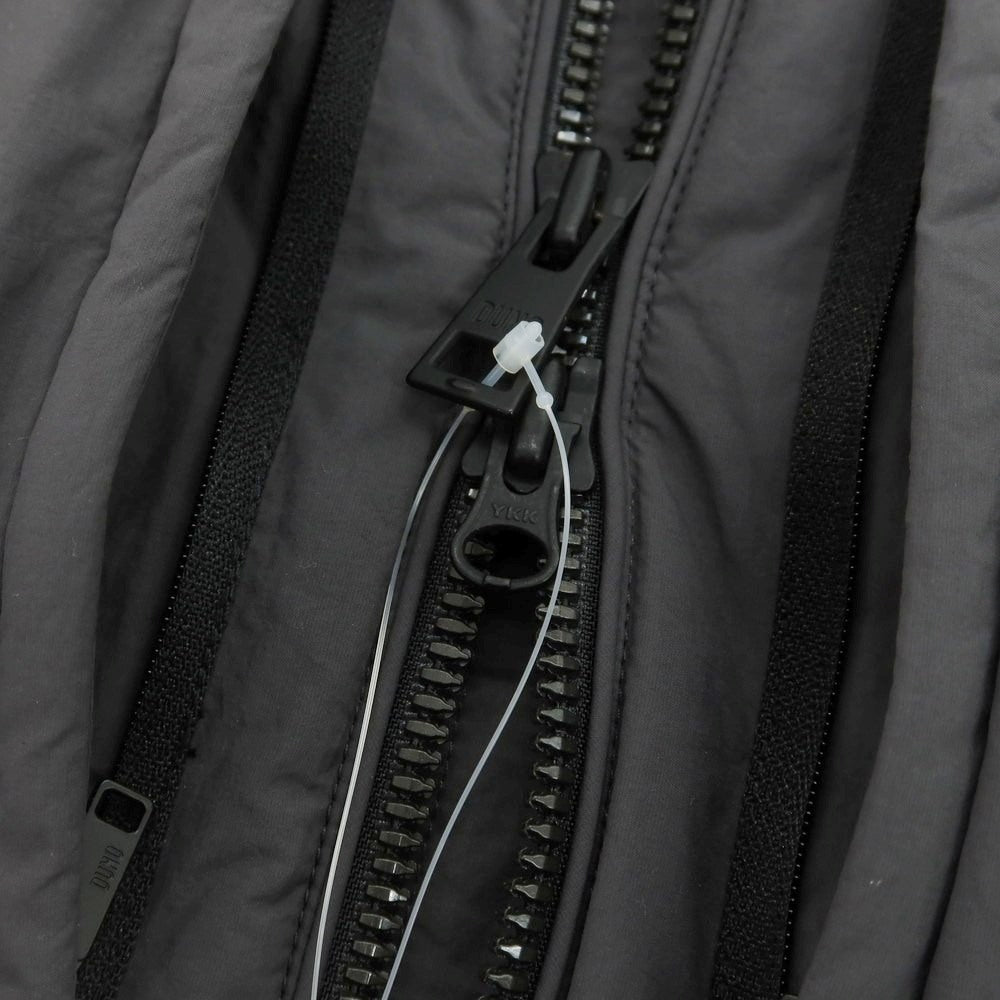 【中古】デュノ DUNO ナイロン フーデッド 中綿ブルゾン グレー【 50 】【 状態ランクB 】【 メンズ 】