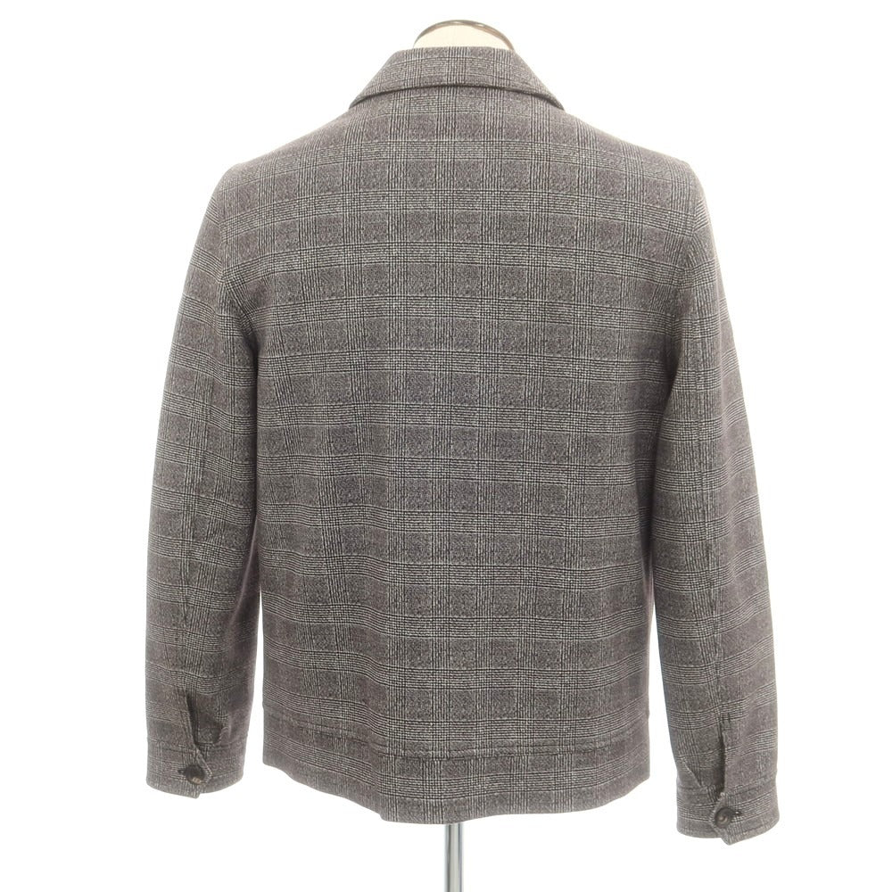 【中古】チルコロ1901 CIRCOLO 1901 ストレッチコットン チェック カバーオール グレー【 L 】【 状態ランクB 】【 メンズ 】