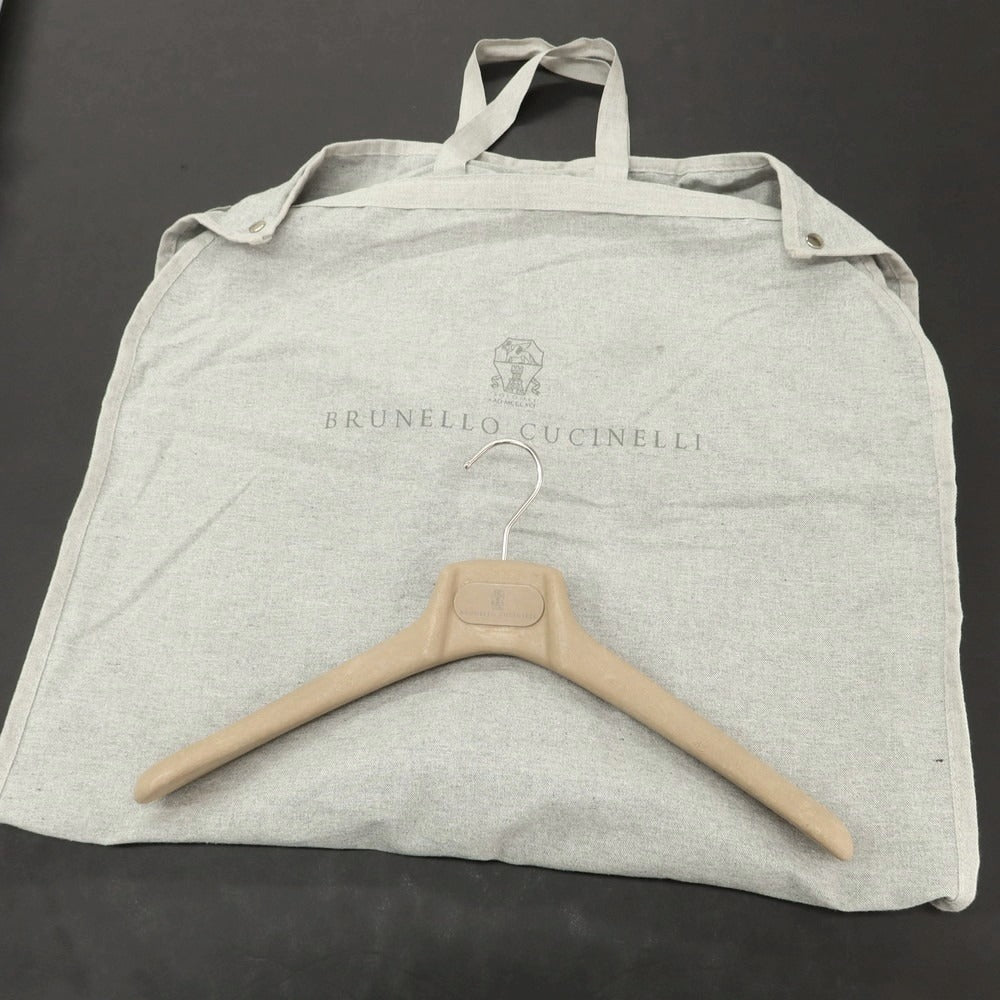 【中古】ブルネロクチネリ Brunello Cucinelli ムートンレザーブルゾン ベージュ【 M 】【 状態ランクC 】【 メンズ 】