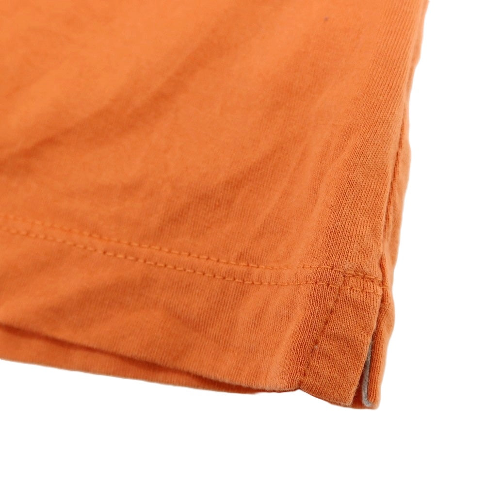 【中古】ブルネロクチネリ Brunello Cucinelli コットン クルーネック 半袖Tシャツ オレンジ【 S 】【 状態ランクB 】【 メンズ 】
