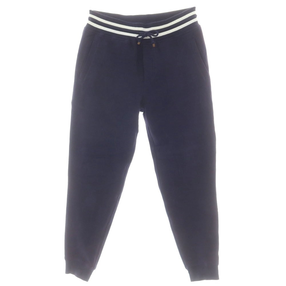 【中古】ブルネロクチネリ Brunello Cucinelli コットン スウェットパンツ ネイビー【 M 】【 状態ランクB 】【 メンズ 】