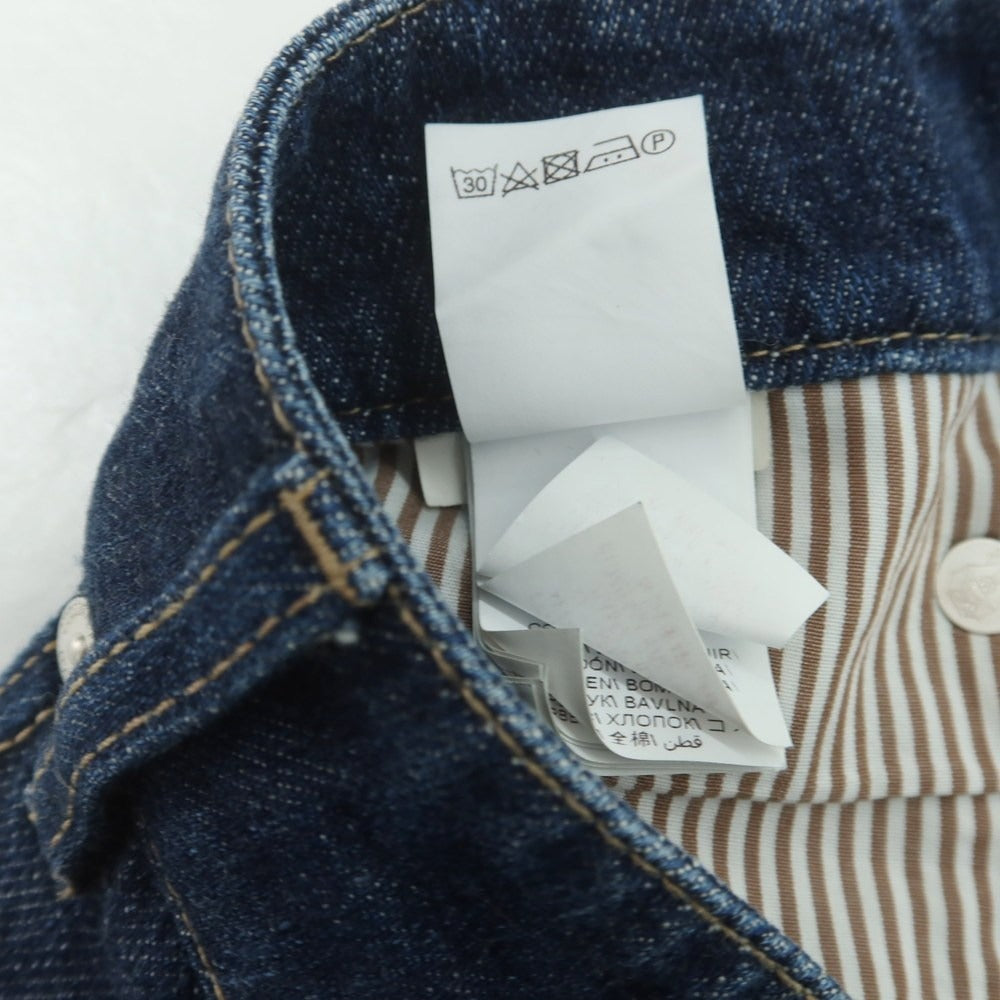 【中古】ブルネロクチネリ Brunello Cucinelli コットン デニムパンツ ネイビー【 44 】【 状態ランクC 】【 メンズ 】