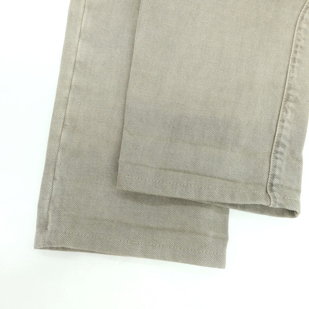 【中古】ブルネロクチネリ Brunello Cucinelli コットンポリエステル デニムパンツ グレージュ【 46 】【 状態ランクD 】【 メンズ 】
