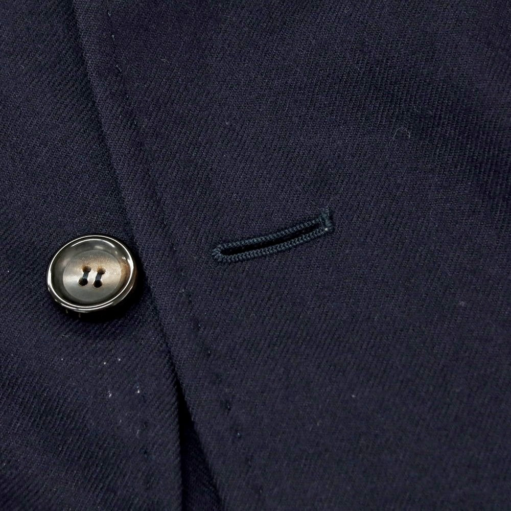 【中古】スティレ ラティーノ STILE LATINO ツイルウール テーラードジャケット ネイビー【 表記なし(L位) 】【 状態ランクB 】【 メンズ 】