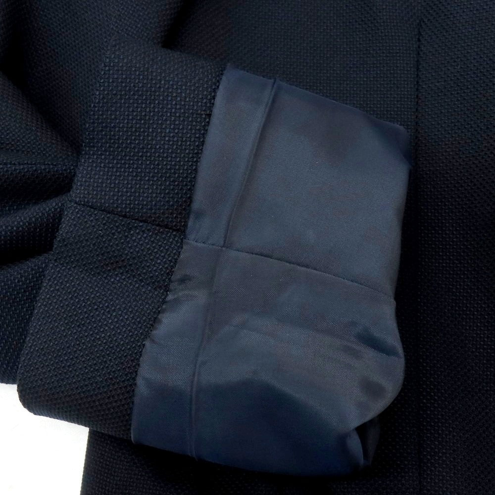 【中古】グリーンレーベルリラクシング green label relaxing ウール 2B テーラードジャケット ネイビー【 48 】【 状態ランクC 】【 メンズ 】