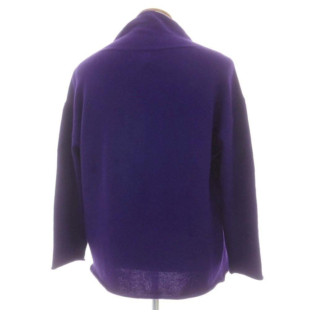 【中古】マザーハンド アルチザン MOTHER HAND artisan HASSELT ウールアンゴラ カーディガン パープル【 2 】【 状態ランクB 】【 メンズ 】