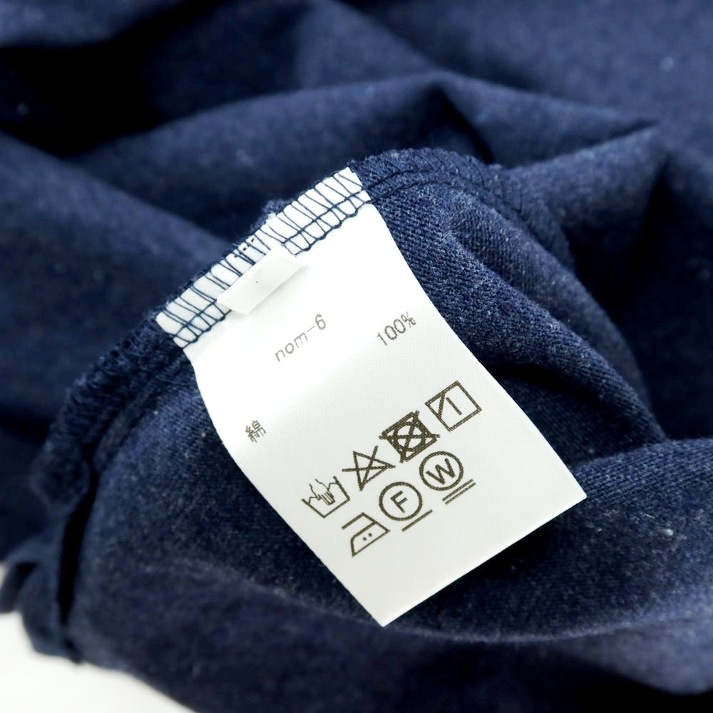 【中古】ノミアモ nomiamo コットン 半袖ポロシャツ ネイビー【 2 】【 状態ランクA 】【 メンズ 】