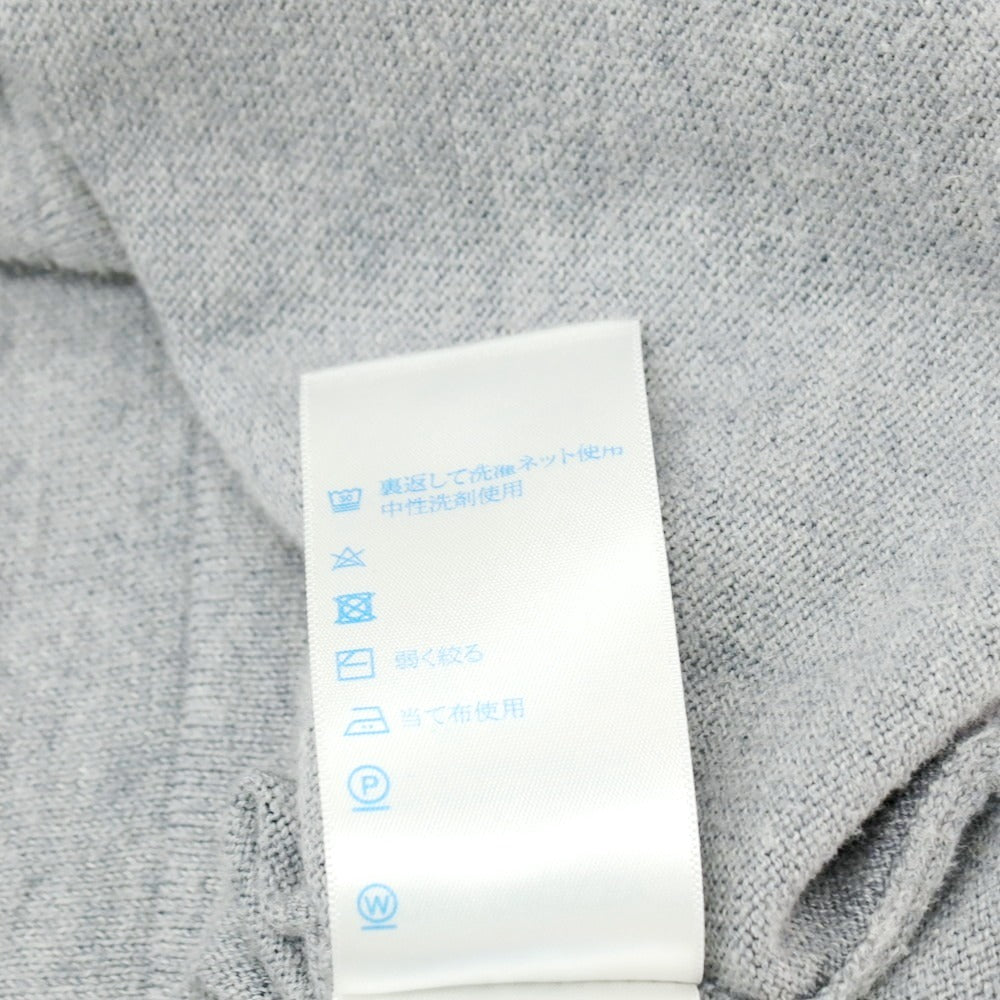 【中古】ジョンスメドレー JOHN SMEDLEY コットン 半袖クルーネックニット ライトグレー【 M 】【 状態ランクC 】【 メンズ 】