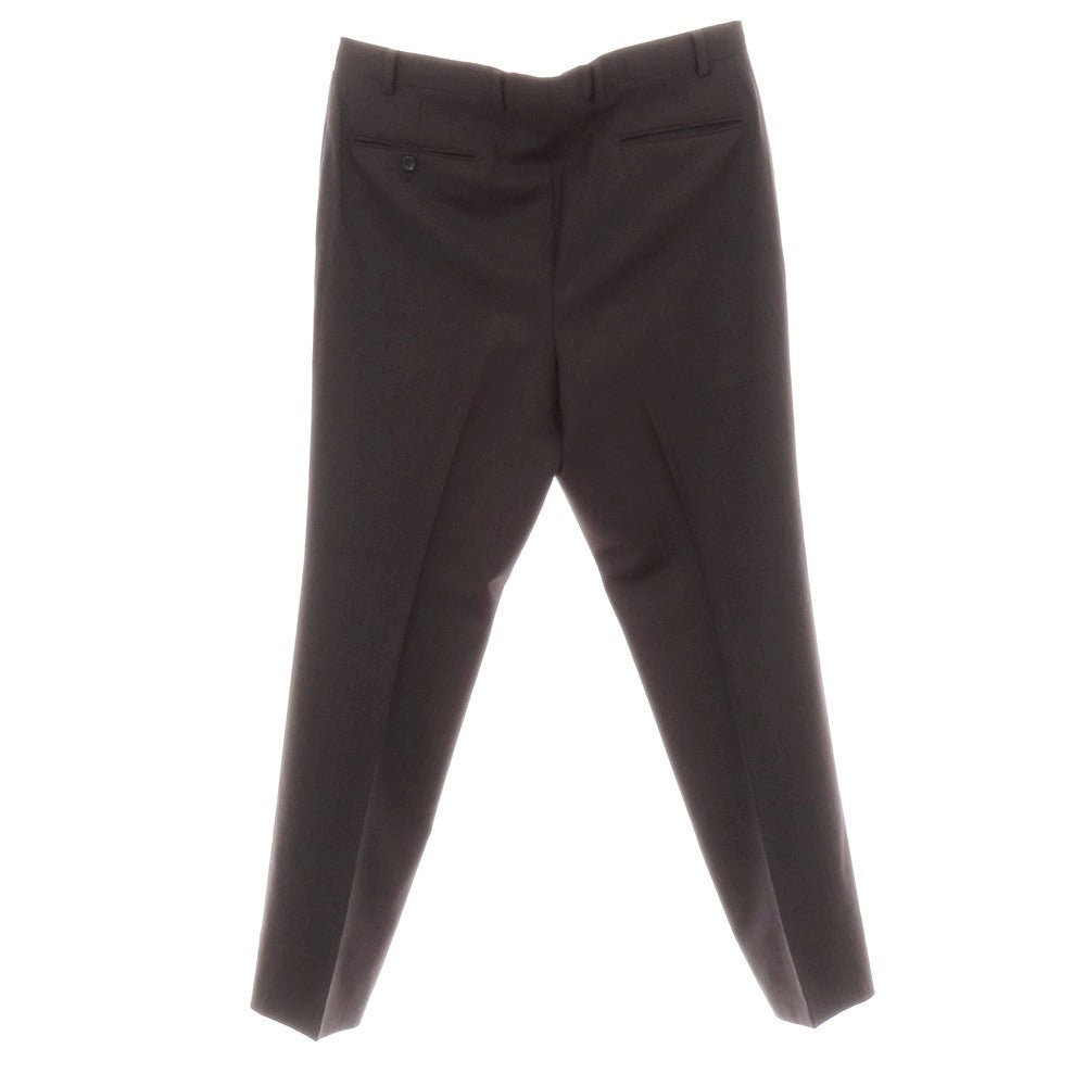 【中古】ダーバン D’URBAN ウール ヘリンボーン織り ドレススラックスパンツ ダークブラウン【 94 】【 状態ランクC 】【 メンズ 】