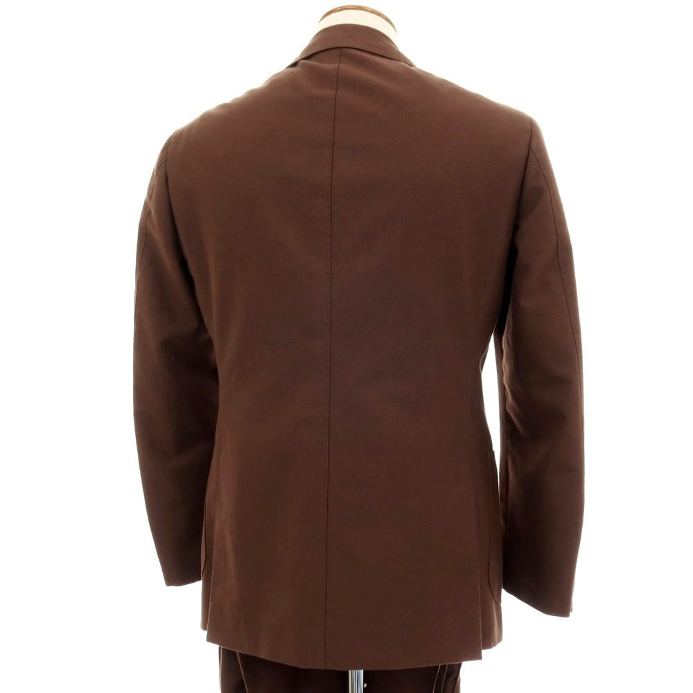 【中古】リングヂャケット RING JACKET コットンウール 3つボタンスーツ ブラウン【サイズ48】【 状態ランクC 】【 メンズ 】
