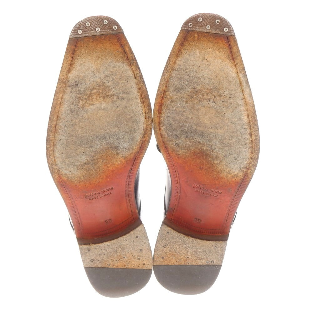 【中古】ボリーニ Bollini ドレスシューズ ブラック【 39 】【 状態ランクC 】【 メンズ 】