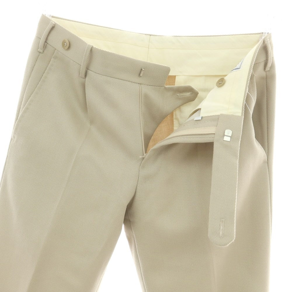 【中古】ロータ ROTA ウール ドレススラックスパンツ ベージュ【 サイズ44 】【 状態ランクB 】【 メンズ 】