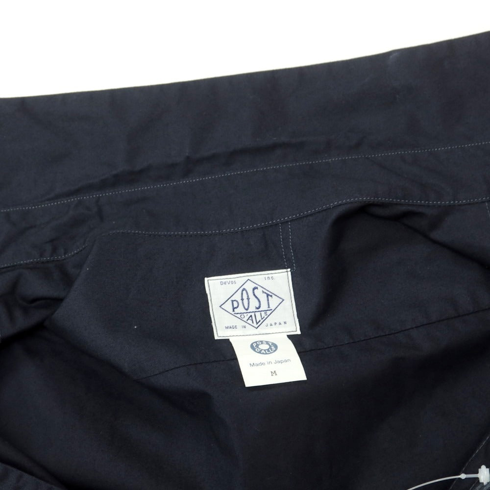 【中古】ポストオーバーオールズ POST OVERALLS 2025年春夏 コットン カジュアルシャツ ネイビー【 M 】【 状態ランクB 】【 メンズ 】