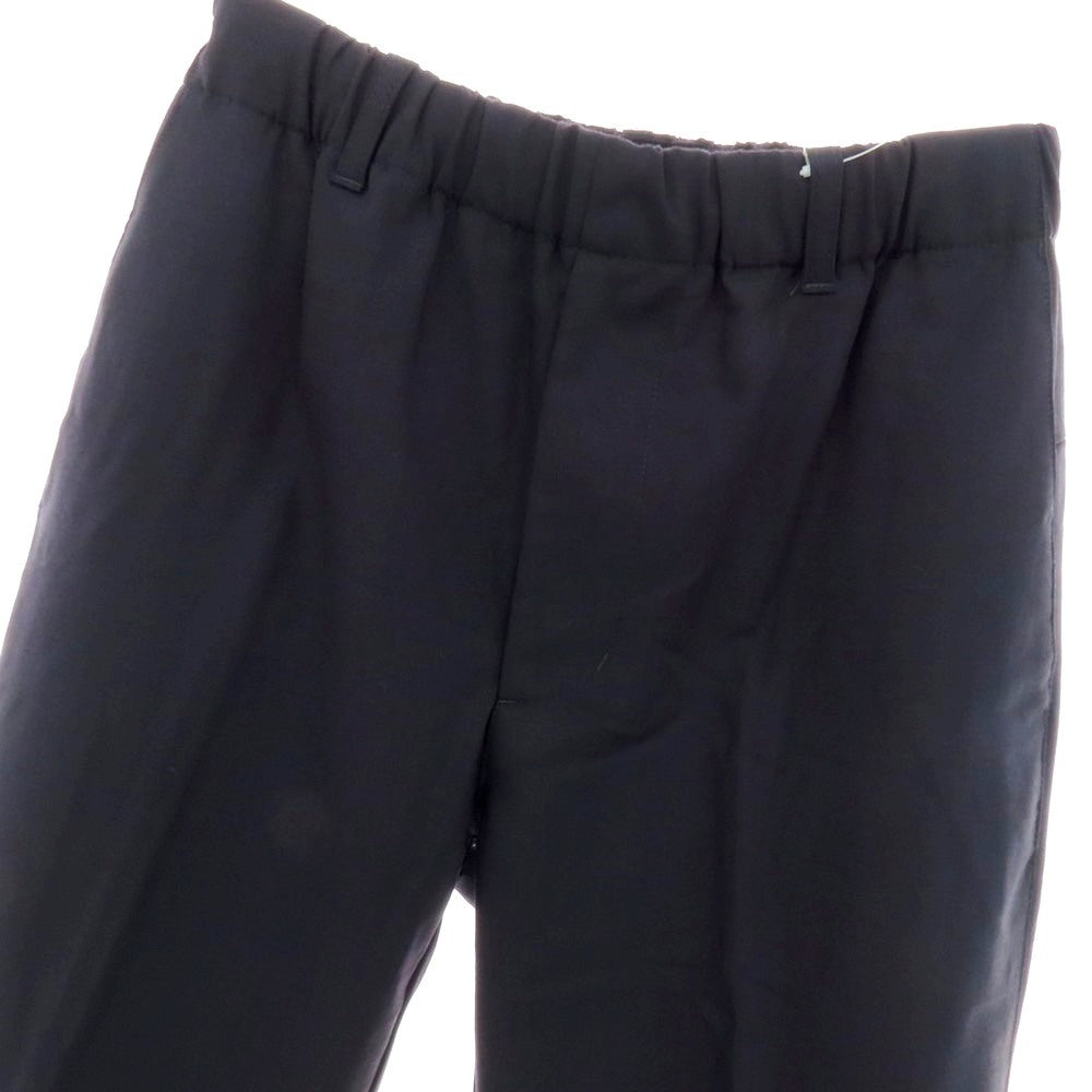 【中古】アスペジ ASPESI ストレッチ ポリエステルウール イージースラックスパンツ ネイビー【 44 】【 状態ランクB 】【 メンズ 】
