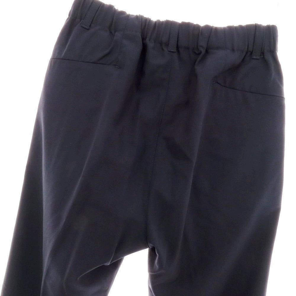 【中古】アスペジ ASPESI ストレッチ ポリエステルウール イージースラックスパンツ ネイビー【 44 】【 状態ランクB 】【 メンズ 】