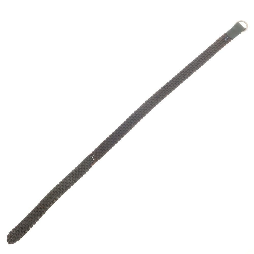 【中古】アンダーソンズ Andersons レザー ダブルリング メッシュベルト ダークブラウン系【 85 】【 状態ランクC 】【 メンズ 】