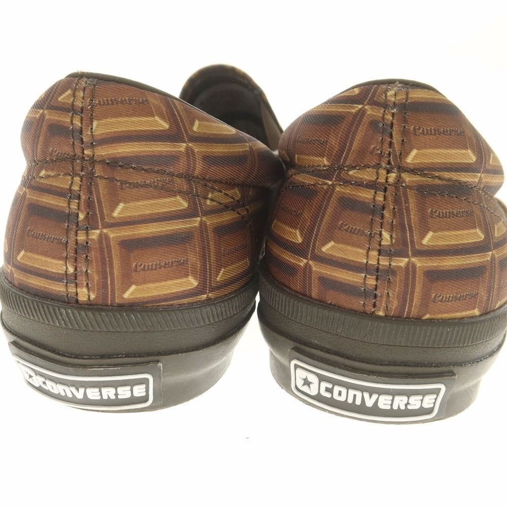 【中古】【未使用】コンバース CONVERSE SKIDGRIP OYATSU SLIP-ON スニーカー ブラウン【 26.5cm 】【 状態ランクS 】【 メンズ 】