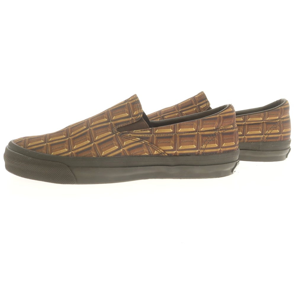 【中古】【未使用】コンバース CONVERSE SKIDGRIP OYATSU SLIP-ON スニーカー ブラウン【 26.5cm 】【 状態ランクS 】【 メンズ 】