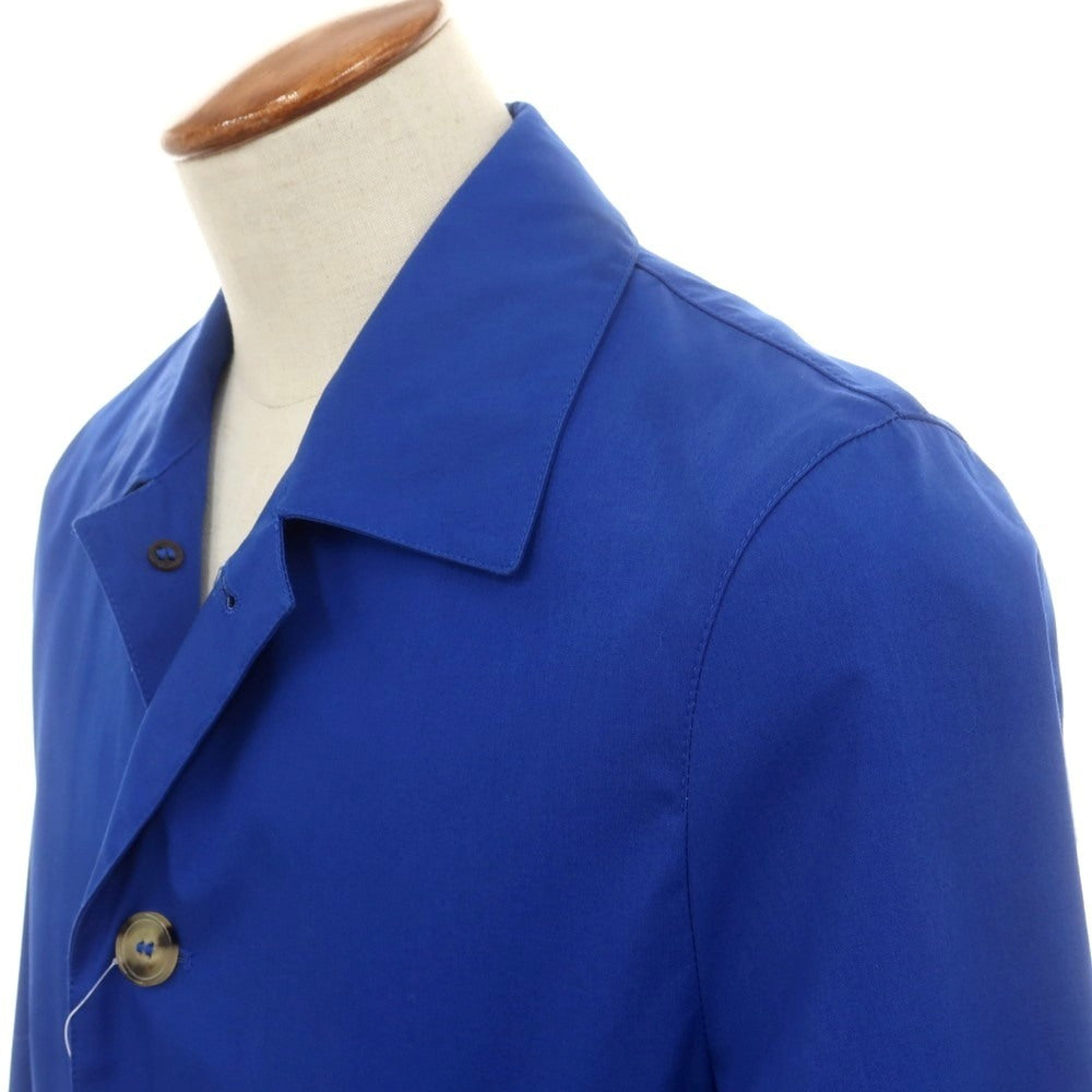 【中古】マッキントッシュ Mackintosh コットン ステンカラーコート ブルー【 38 】【 状態ランクC 】【 メンズ 】